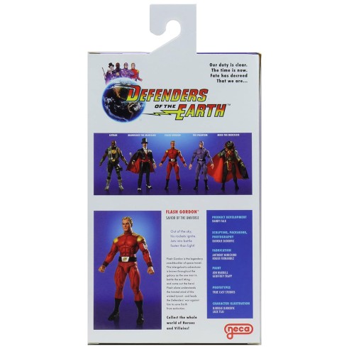 Figura Flash Gordon 18 cm The Defenders of the Earth King