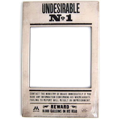 Marco Imán Harry Potter "Undesirable" Nº1"