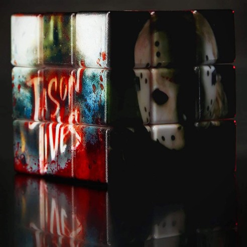 Puzzle Blox Viernes 13 - Jasoon Voorhees - Cubo Rubik