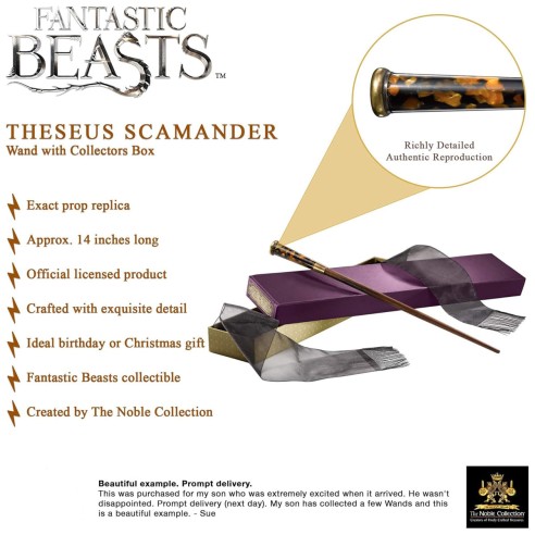 Varita Mágica Theseus Scamander Animales Fantásticos 2