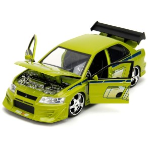 Coche Fast & Furious - Mitsubishi Lancer Evolution VII de Brian Escala 1:24