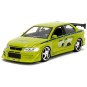 Coche Fast & Furious - Mitsubishi Lancer Evolution VII de Brian Escala 1:24