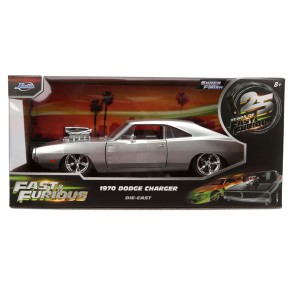 Coche Fast & Furious  - Anniv. Dom's 1970 Dodge Charger Escala 1:24 2