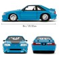 Coche Fast & Furious Ford Mustang GT - Escala 1:24