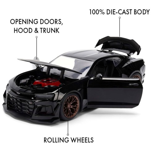 Coche Fast & Furious 2024 Chevrolet Camaro Escala 1:24