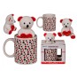 Taza con Corazones y Oso Teddy