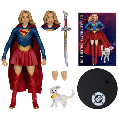 Figura Supergirl & Kripto Deluxe Theatrical Edition 18 cm