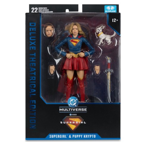 Figura Supergirl & Kripto Deluxe Theatrical Edition 18 cm