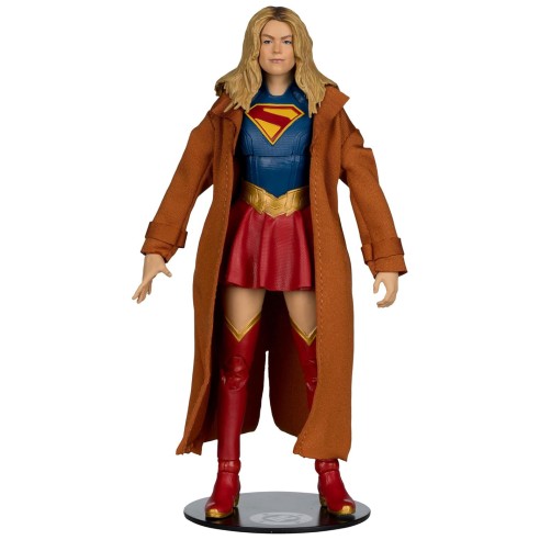 Figura Supergirl & Kripto Gold Label Collection Deluxe 18 cm