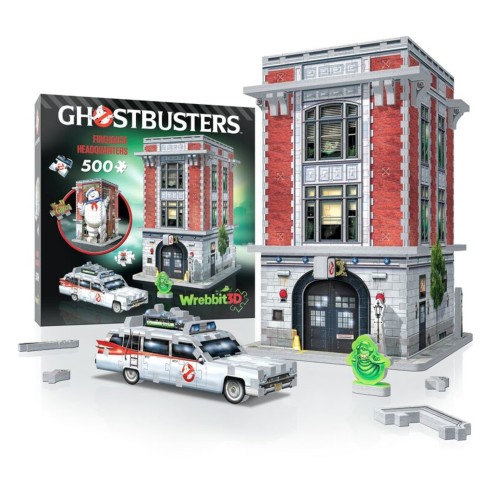 Puzzle Cuartel General Bomberos Los Cazafantasmas 500 Piezas