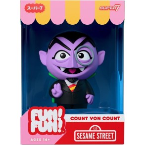 Figura Barrio Sésamo ¡Diversión! Count von Count - Conde Draco 18 cm 2