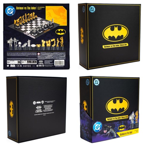 Juego de Ajedrez Batman vs. The Joker - DC Comics - 47 cm