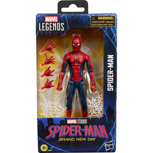 Figura Marvel Legends Spiderman Brand New Day Spider-man 15cm