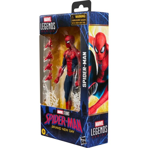 Figura Marvel Legends Spiderman Brand New Day Spider-man 15cm