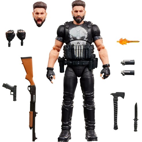 Figura Marvel Legends Series The Punisher 15 cm