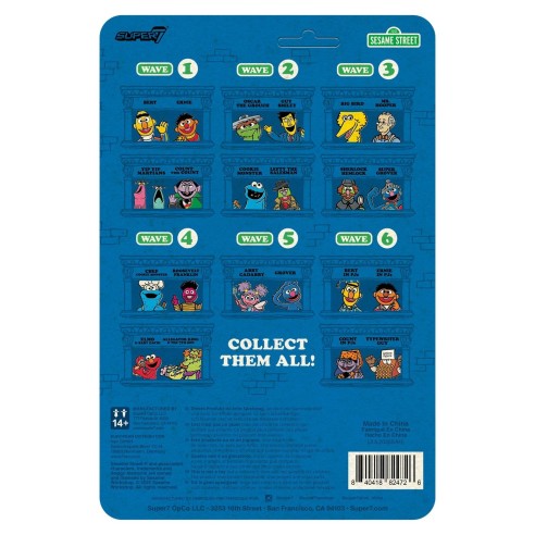 Figura Barrio Sésamo ¡Diversión! - Count Von Count en Pijama - Conde Draco -10 cm