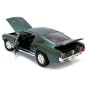 Coche Ford Mustang 1967  GTA Fastback Verde Metalizado Escala 1:18