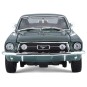 Coche Ford Mustang 1967  GTA Fastback Verde Metalizado Escala 1:18