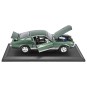 Coche Ford Mustang 1967  GTA Fastback Verde Metalizado Escala 1:18