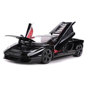 Coche Lamborghini Countach LPI 800-4 2022 - Negro Metalizado Escala 1:18