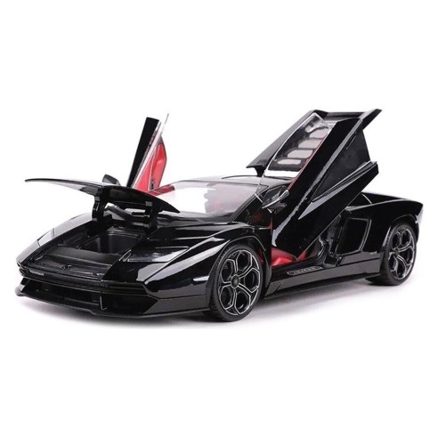 Coche Lamborghini Countach LPI 800-4 2022 - Negro Metalizado Escala 1:18