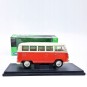 Furgoneta Volkswagen 1963 - T1 Classical Microbus Rojo/Blanco Escala 1:18