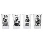 Pack de 4 Vasos de Chupitos Rocky 45 Aniversario