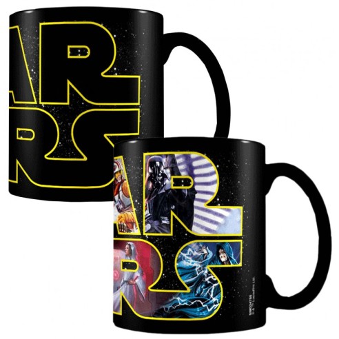 Taza Cambio Color Logo Star Wars