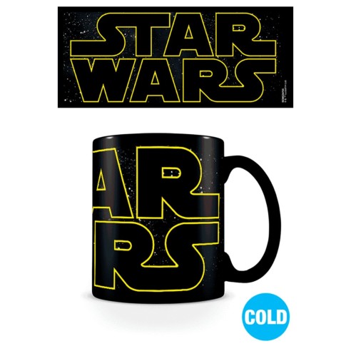 Taza Cambio Color Logo Star Wars