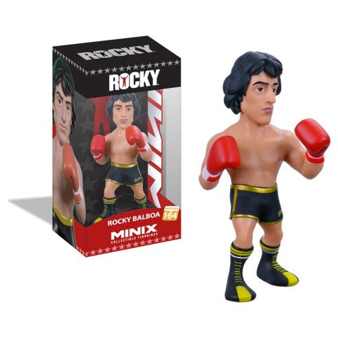 Figura Minix Rocky Balboa 12 cm version Chase Guantes Dorados