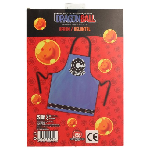 Delantal Capsule Corp Dragon Ball
