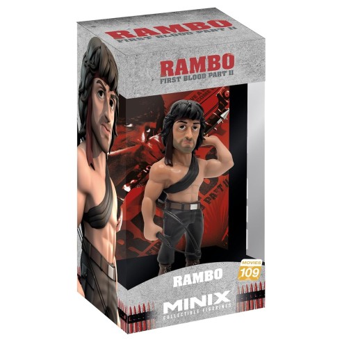 Figura Minix Rambo II con Arco 12 cm