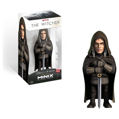 Figura Minix Geralt de Rivia T3 The Witcher 12 cm