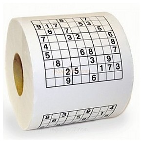 Rollo Papel Higiénico Sudoku