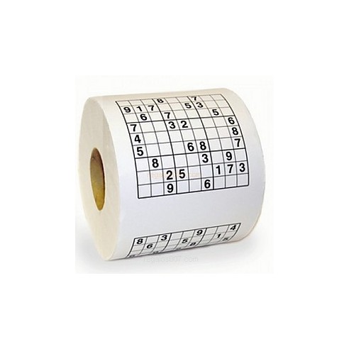 Rollo Papel Higiénico Sudoku