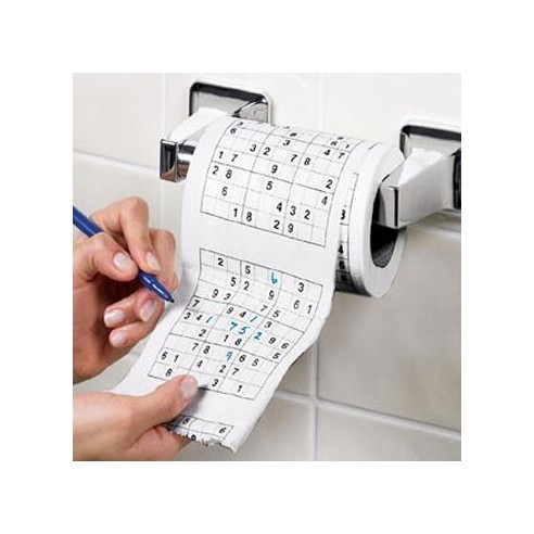 Rollo Papel Higiénico Sudoku
