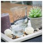 Plato de Madera Decorativo Portavelas