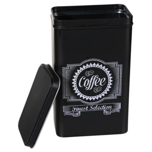 Conjunto 3 Latas de metal, Café, Té y Azucar