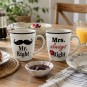 Conjunto Tazas de Ceramica, Mr Right & Mrs Always Right