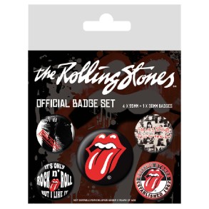 Juego de chapas The Rolling Stones Clásicos