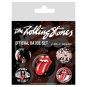 Juego de chapas The Rolling Stones Clásicos