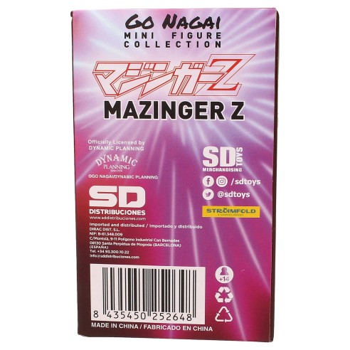 Figura Goma Mazinger Z