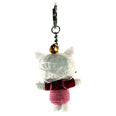 LLavero de Lana Hello Kitty