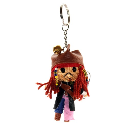 LLavero de Lana Piratas del Caribe - Capitan Jack Sparrow