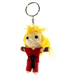 LLavero de Lana Ken Masters- Street Fighter