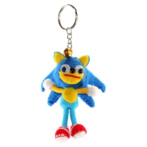 LLavero de Lana Sonic meme