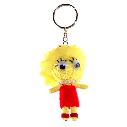 LLavero de Lana Los Simpson - Lisa Simpson