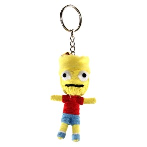 LLavero de Lana Los Simpson - Bart Simpson
