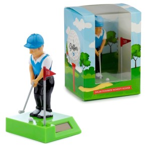 Figura Solar con Movimiento Jugador de Golf 2