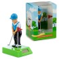Figura Solar con Movimiento Jugador de Golf